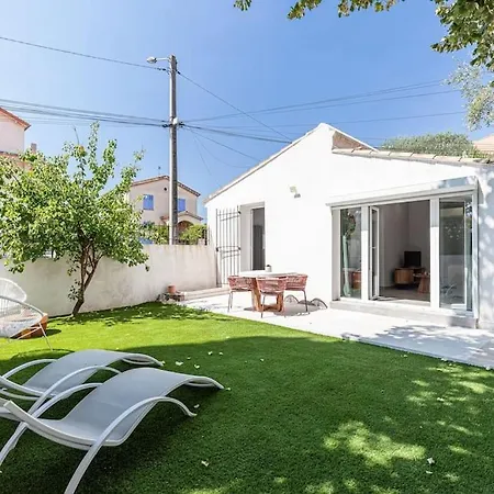 Maisonnette A 400M De La Plage Villeneuve-Loubet Extérieur photo